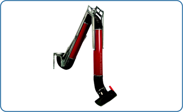 EG model extraction arm for removing dust, welding smoke, and for sanding and grinding suction in metal workshops