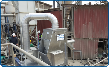 Vortex model 600 in 316 stainless steel construction for the chemical industry