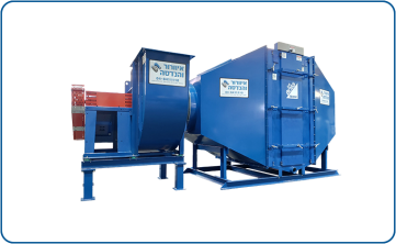 Multi-stage air filtration unit with an electrostatic filter by TRION