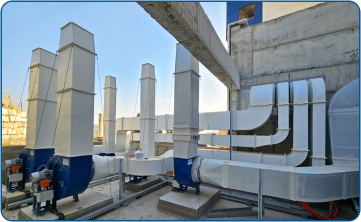 AFN blowers with 1001 Part 7 approvals for work at 250 degrees for two hours
