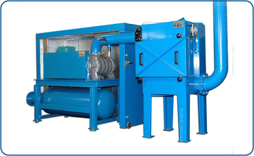 Absolute HEPA filter in reinforced structure for high vacuum