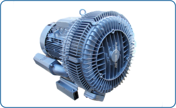 Regenerative pressure blower model B923 direct drive with 25 HP motor