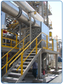 Installation of VF-24 dust and particle filter in process industry