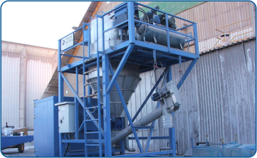 Mobile high-vacuum suction and filtration system with sleeves and 316 stainless steel structure