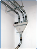 Gathering junction for suction lines