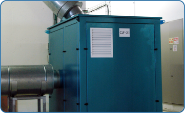 Acoustic enclosure for blower