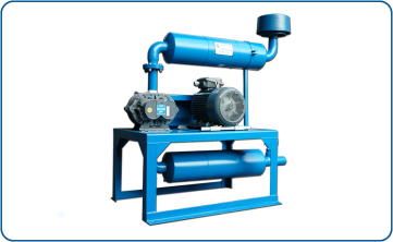 Turbine compressor with reactive silencer