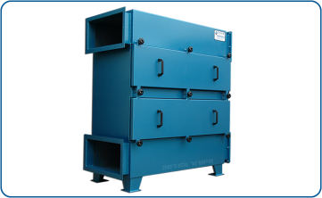 Dual-stage absolute HEPA filter