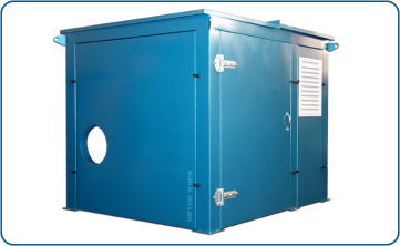 Acoustic enclosure for blower