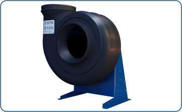 Durable anti-static plastic blower, UV-resistant, model PVP or PVC