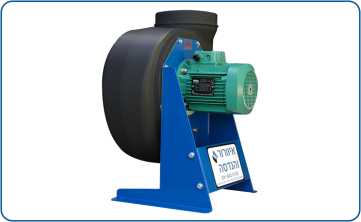 Durable anti-static plastic blower, UV-resistant, model PVP or PVC