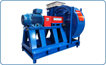 Industrial centrifugal fan model AHR, direct drive with clutch