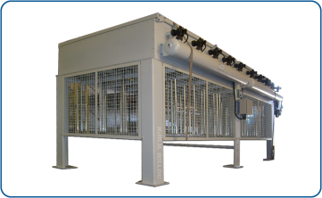 INTAKE FILTER for supplying filtered air to a drying facility in a food factory