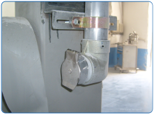 Spring clamp for connecting suction piping