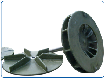 FRP Coating for enhances resistance to strong acids and bases
