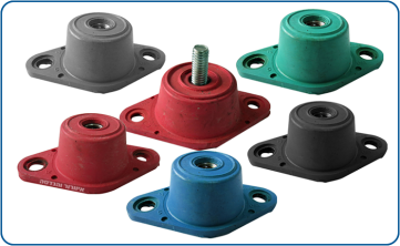 Neoprene shock absorber