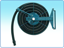 10-meter suction reel for 2" flexible suction hose