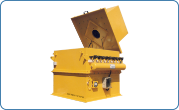 CSF-9 model silo filter with integral blower, epoxy coated