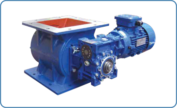 Star valve with Gear drive and square flanges