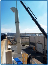 Square PP duct system for a suction and filtration system