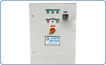 Electrical panel with frequency converter and speed control