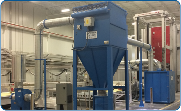 CF-9 Suction and Filtration System with Primary Separator