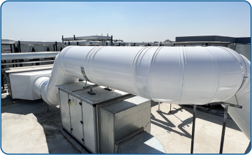 Insulated suction ducts