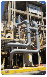 Plastic ventilation pipes with male and female connector fittings